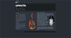 Desktop Screenshot of convictedrock.com