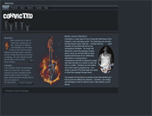 Tablet Screenshot of convictedrock.com